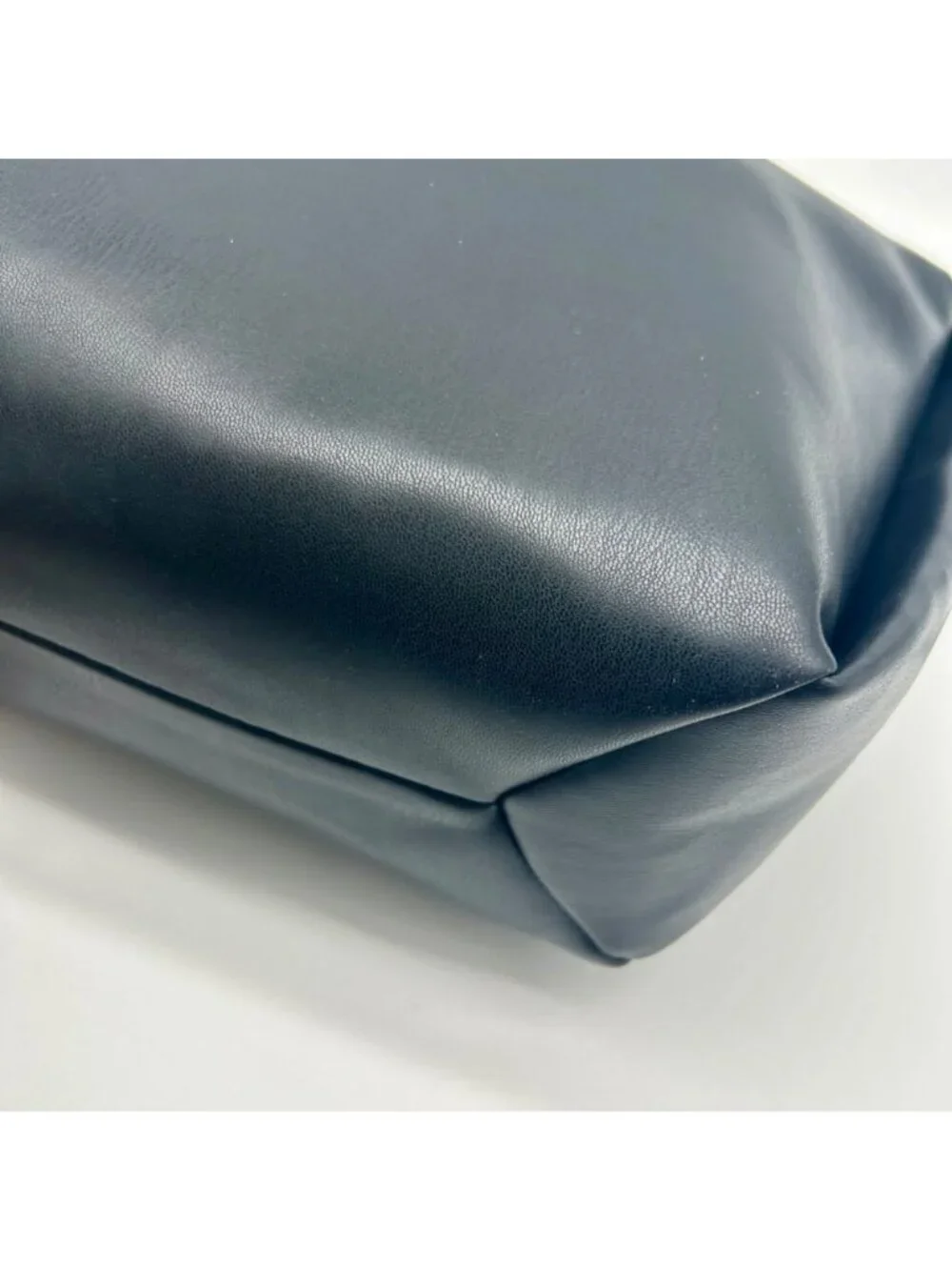 Nine West Gwynne Large Black Faux Leather Hobo
